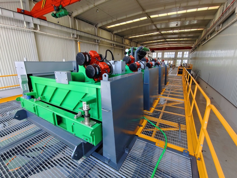 Geothermal Mud Treating System for Overseas Drilling Contractor